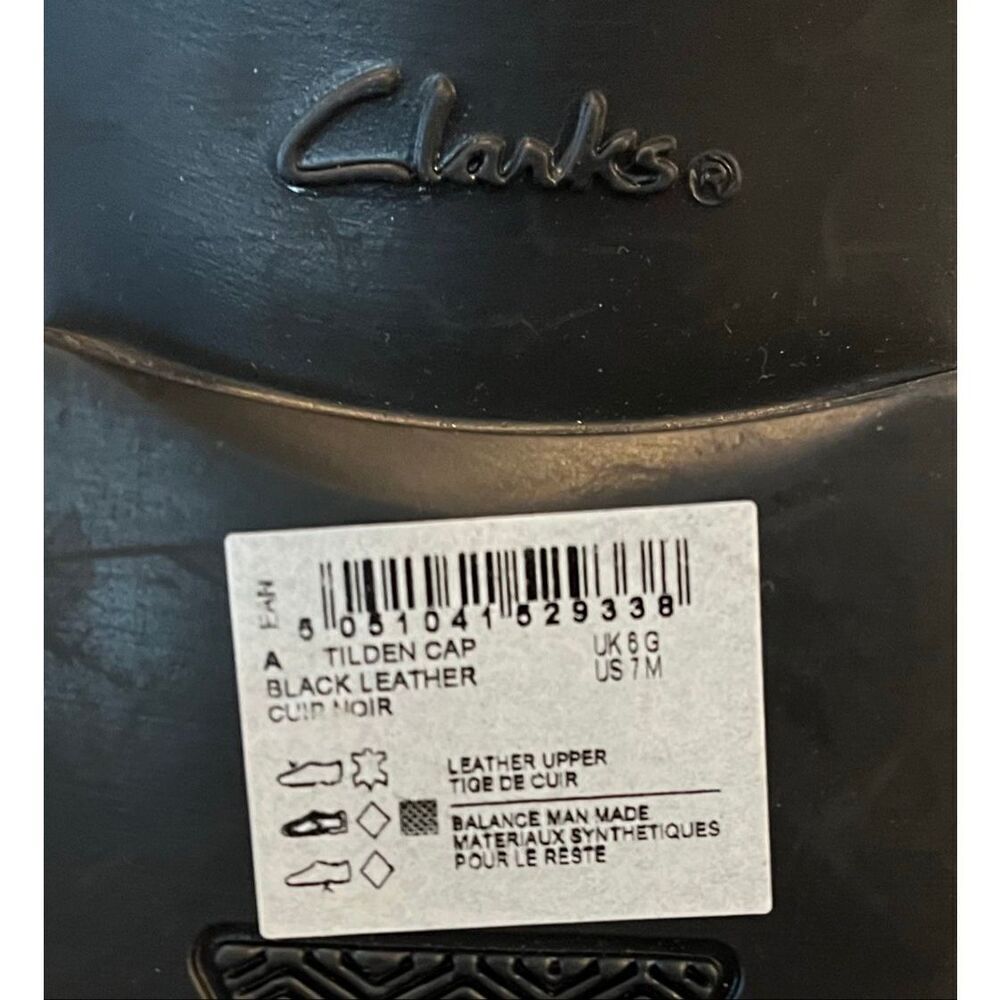 Clarks Mens Tilden Cap -7 - Picture 7 of 7